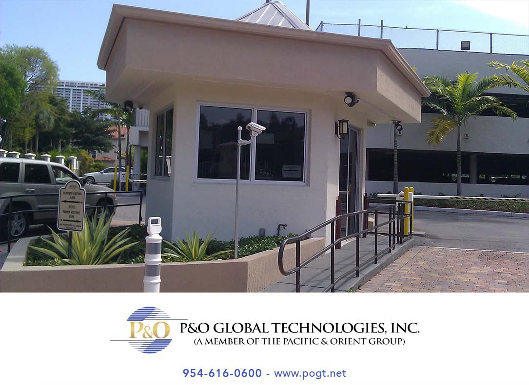 License Plate Recognition Installation 3 Security Camera System